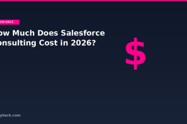 Salesforce Consulting Cost 2026: Full Pricing Guide