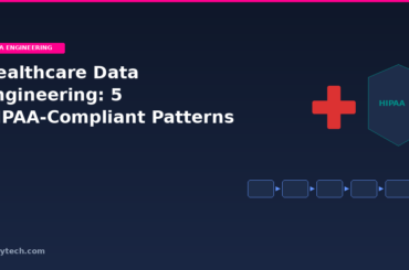 Healthcare Data Engineering: 5 HIPAA-Compliant Patterns